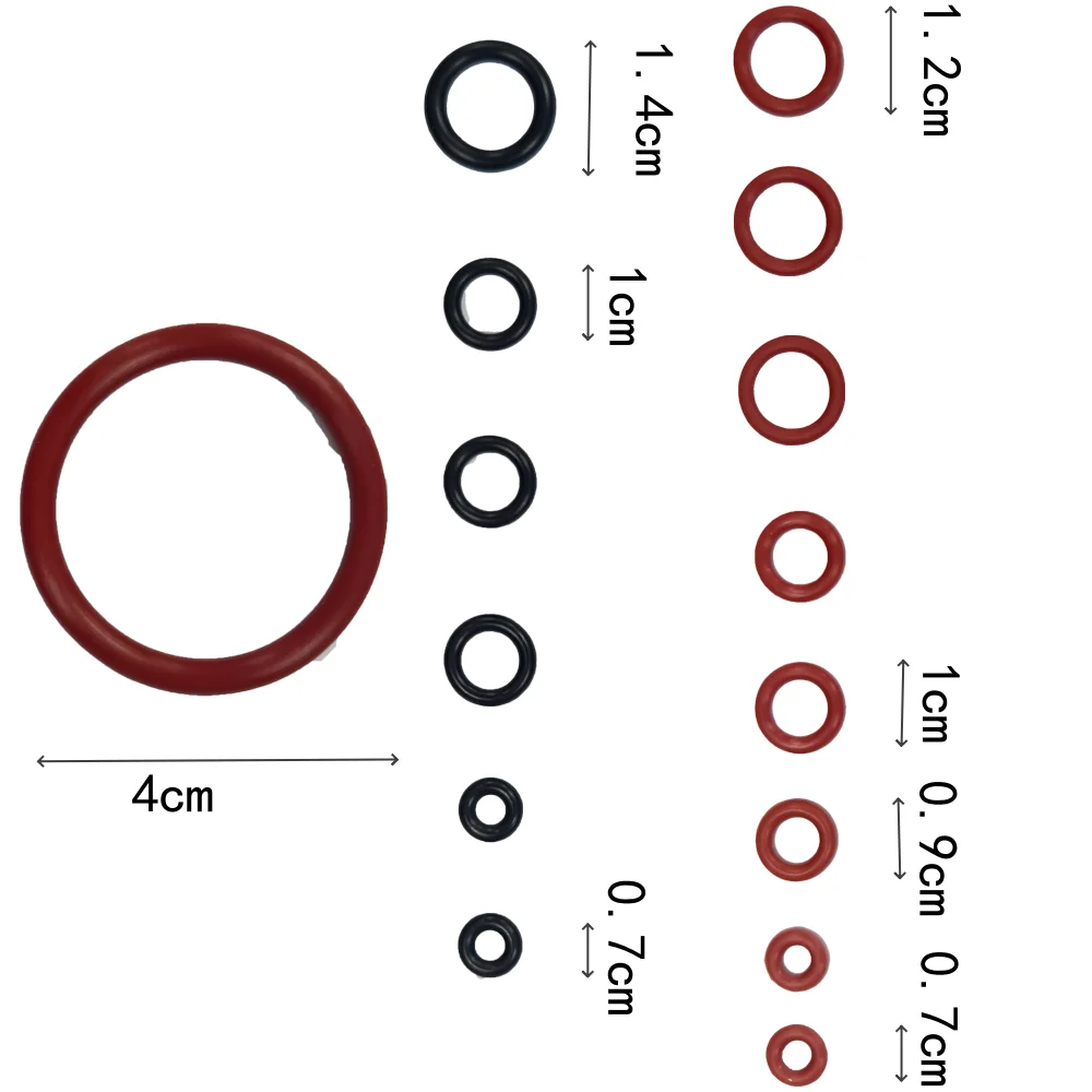 1/2/3 ชุดกาแฟ O-Ring Seal Kit กาแฟเครื่องสกัด Brewer ถังน้ําซีลแหวน Brewing Group Spout Connector ซิลิโคน