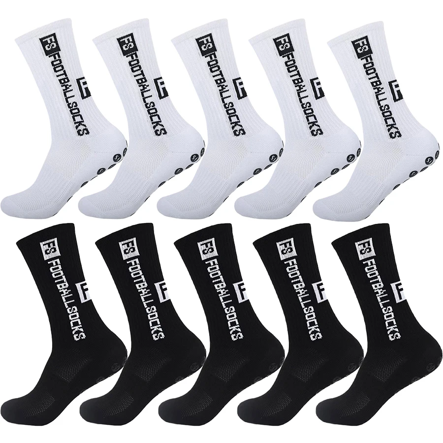 10 pares de calcetines antideslizantes para hombres y mujeres a medida para fútbol ciclismo senderismo a prueba de golpes y elásticos