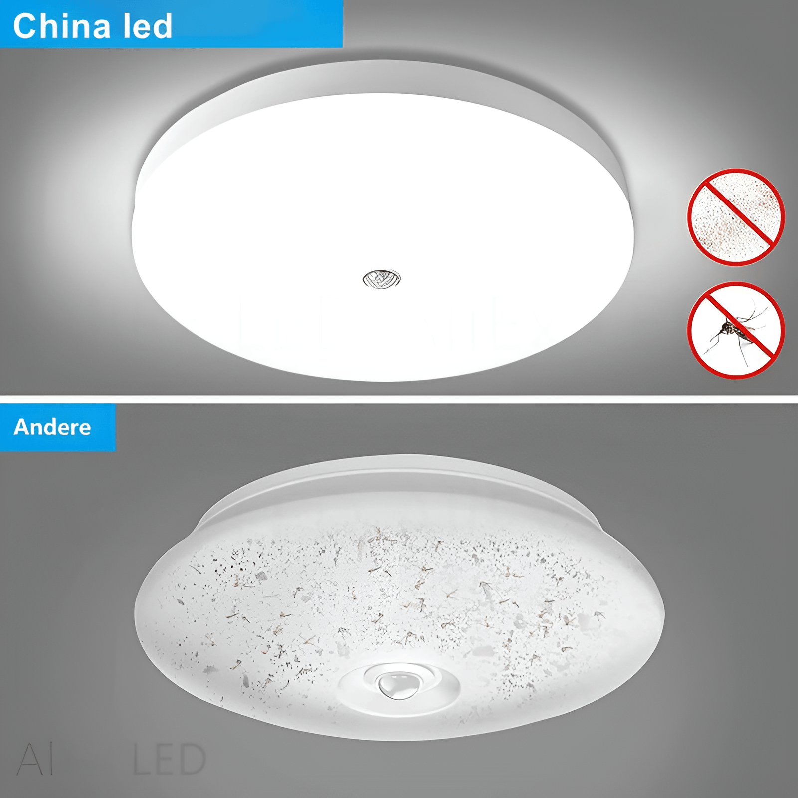 Luces de techo LED con Sensor de movimiento PIR, iluminación inteligente para el hogar, 12W, 18W, 20W, 30W, 40W, lámpara de techo para habitaciones, pasillos, pasillo, 110V, 220V