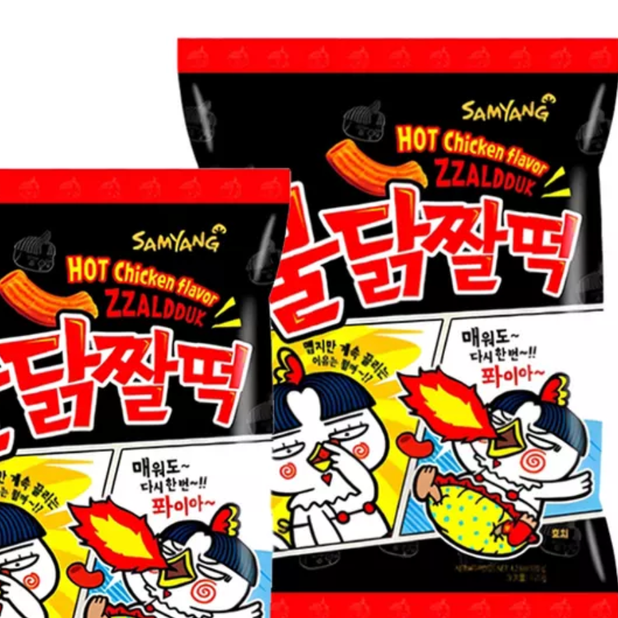 Samyang-Hot Chicken Flavour Zzaldduk Snack-120g*10pack