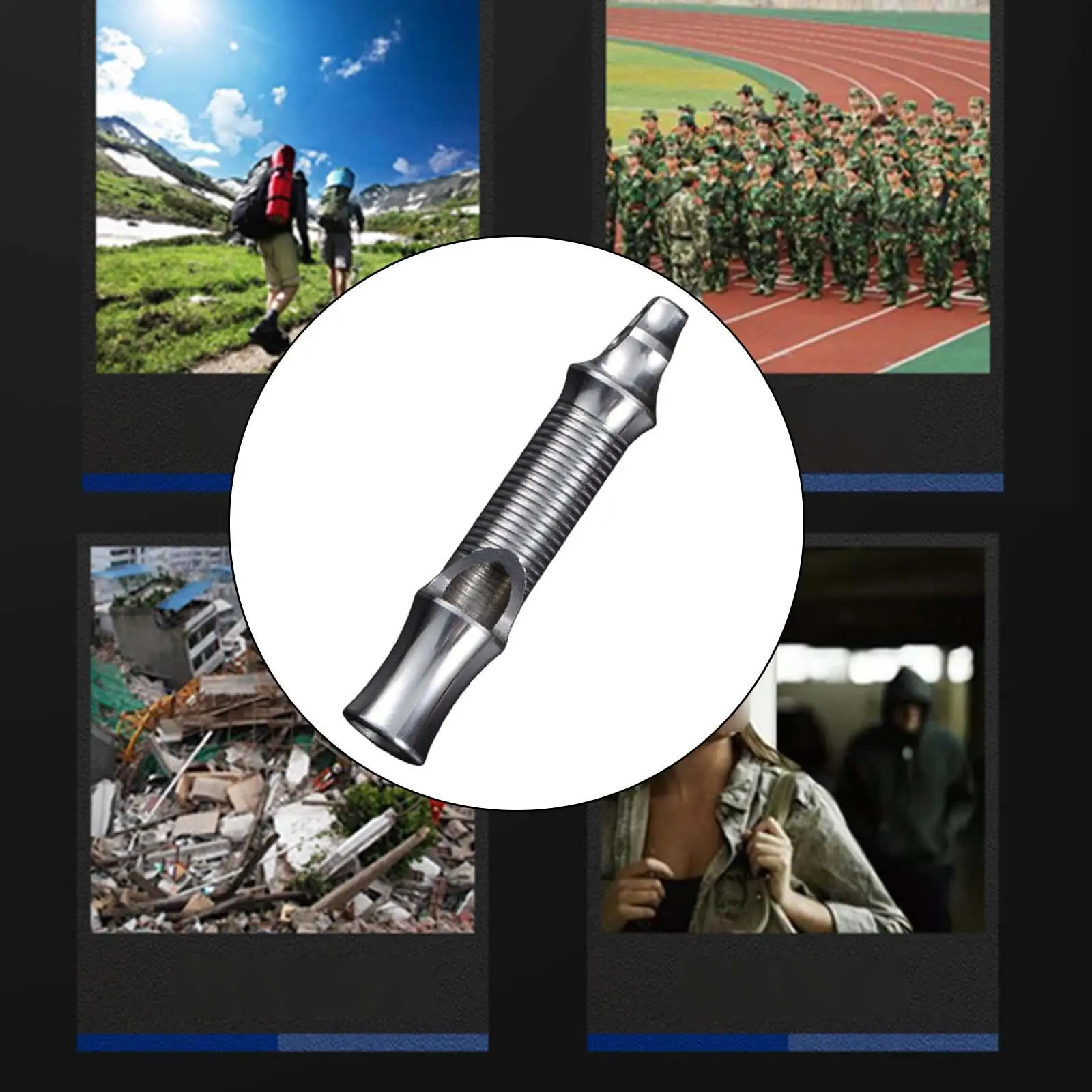 Emergency Whistle Durable Survival Whistle for Outdoor Activities Exploring