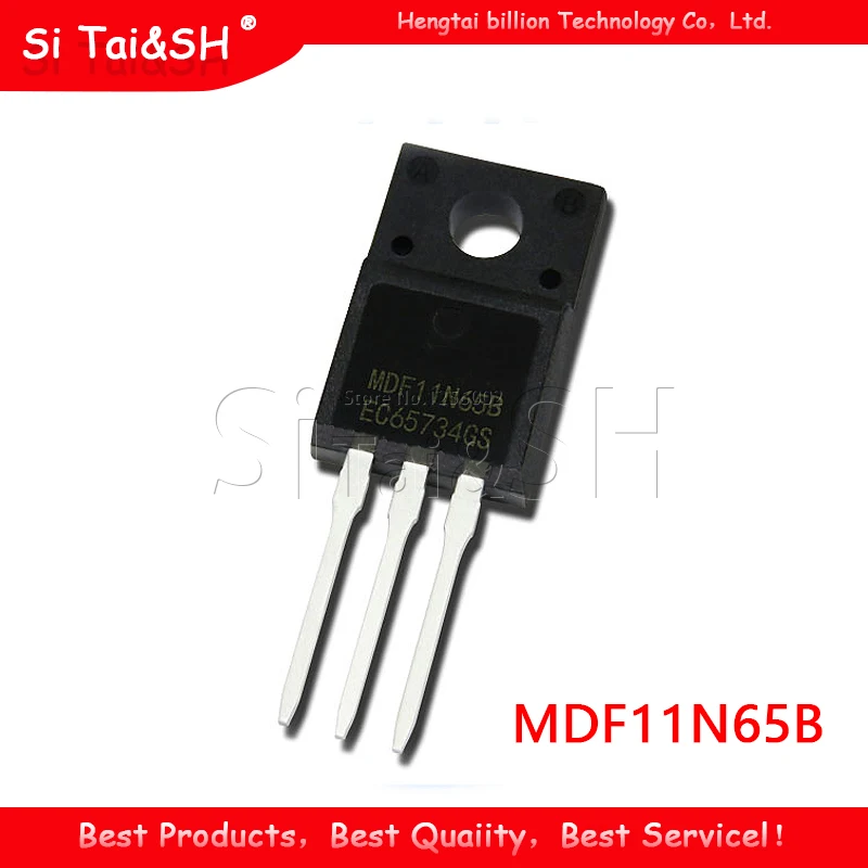 10 Uds MDF11N65B F MDF11N65 MDF11N65BTH F 11N65B 650V 11A nuevo sistema de datos original