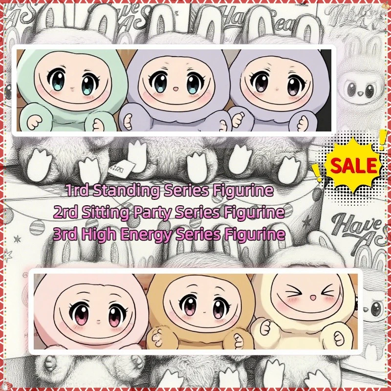 Hot Sale High Quality Blind Box V1、V2、V3 Vinyl Plush Doll Action Anime Figures Mysterious Box Keychain Accessories Surprise Gift