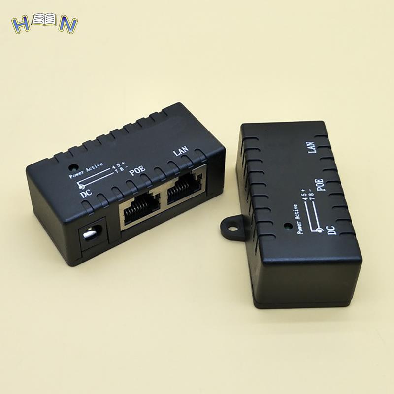 Passive POE injector for IP Camera VoIP Phone Netwrok AP device 12V - 48V