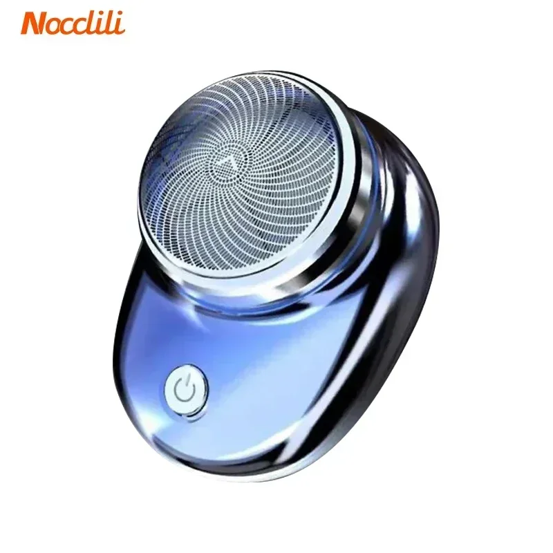 Barbeador masculino MNI atualizado 2025 - IPX7 USB-C de carga rápida, máquina de barbear aparador úmido e seco de 9000 RPM para homens navalha traseira