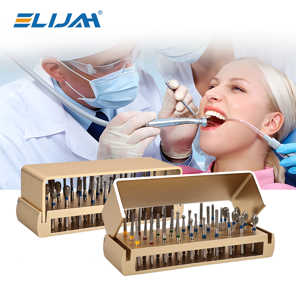 ELIJAH 歯科バードリル高速ハンドピースアルミ消毒ブロック歯科専門家のための高温滅菌