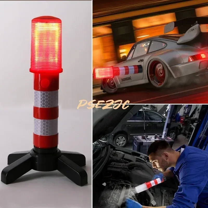 Multi Functional Magnetic LED Work Light Outdoor Emergency Warning Light Car Lighting Maintenance Flashlight