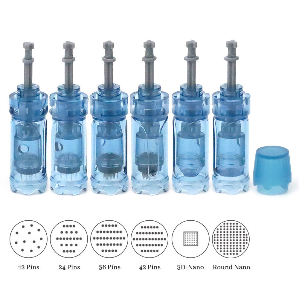 10 szt. Wkłady igłowe Dr Pen A9 M8S A8S 12/24/36/42 pinów / Nano Micro Needle Mesotherapy Cartridge