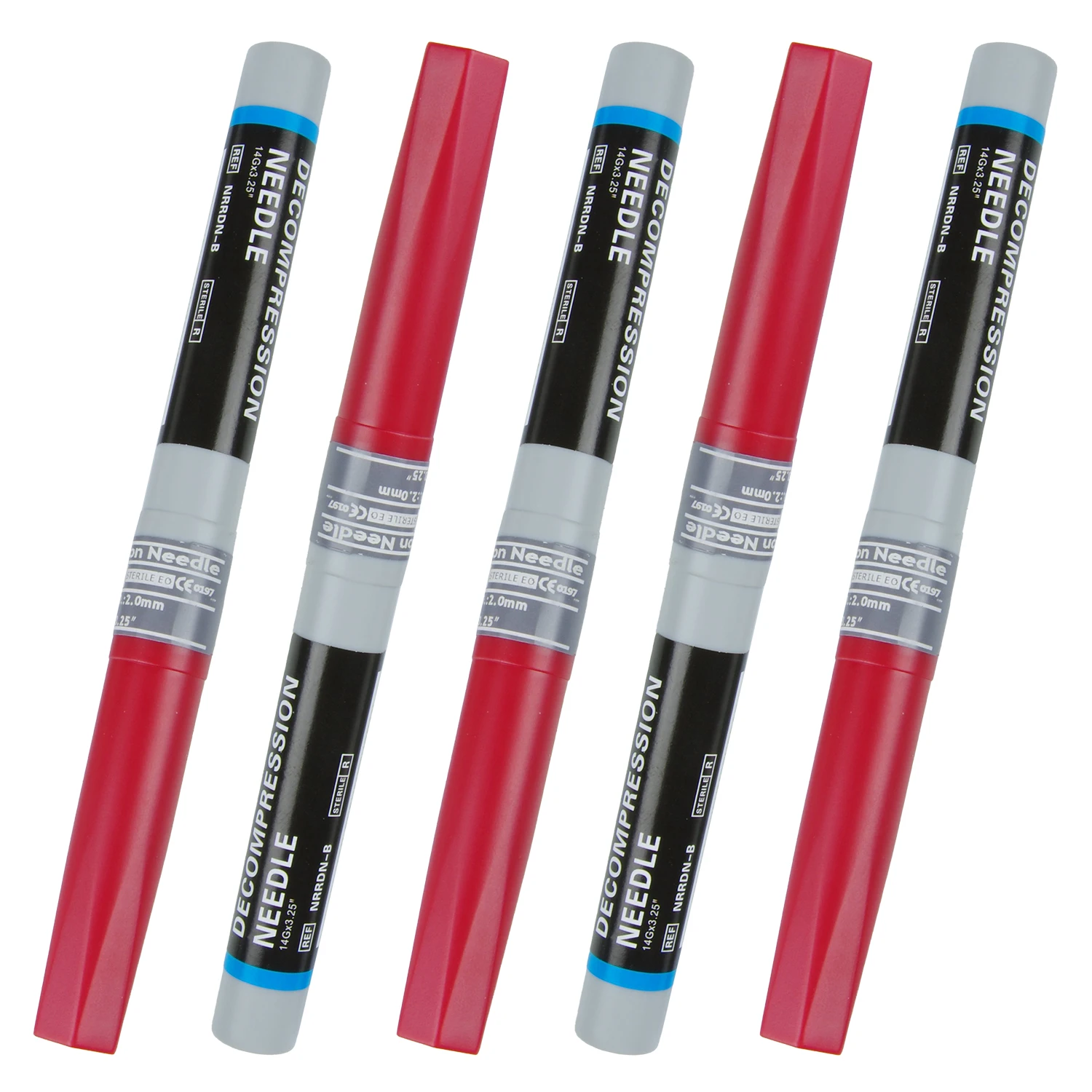 Sanke sauvetage pneumothorax aiguille traumatisme médical Ifak cathéter de poitrine aiguille 50g aiguille décompression Edc trousse de premiers soins