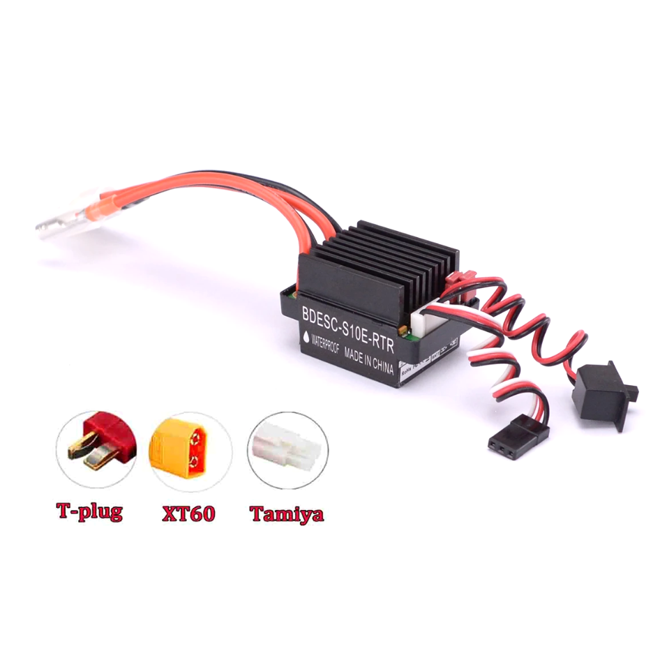 แปรง Motor Speed Controller 320A w/2A BEC แปรง ESC สําหรับประเภท RC รถ TRX TRX4 TRX6 รถยนต์หรือเรือ