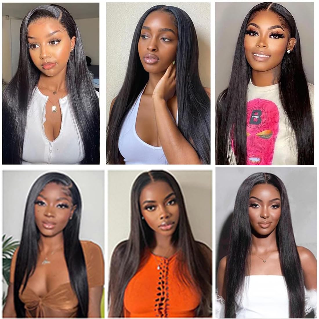 2x6 レース閉鎖人毛ストレート人毛閉鎖正面 4x4 5x5 トップレース閉鎖プレプラック 13x4 耳から耳レース正面