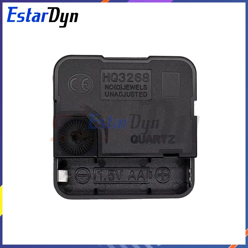 Estardyn HQ3268 Professional And Practical Quartz Wall Clock Movement Mechanism DIY Repair Tool Parts Kit with Red Hands