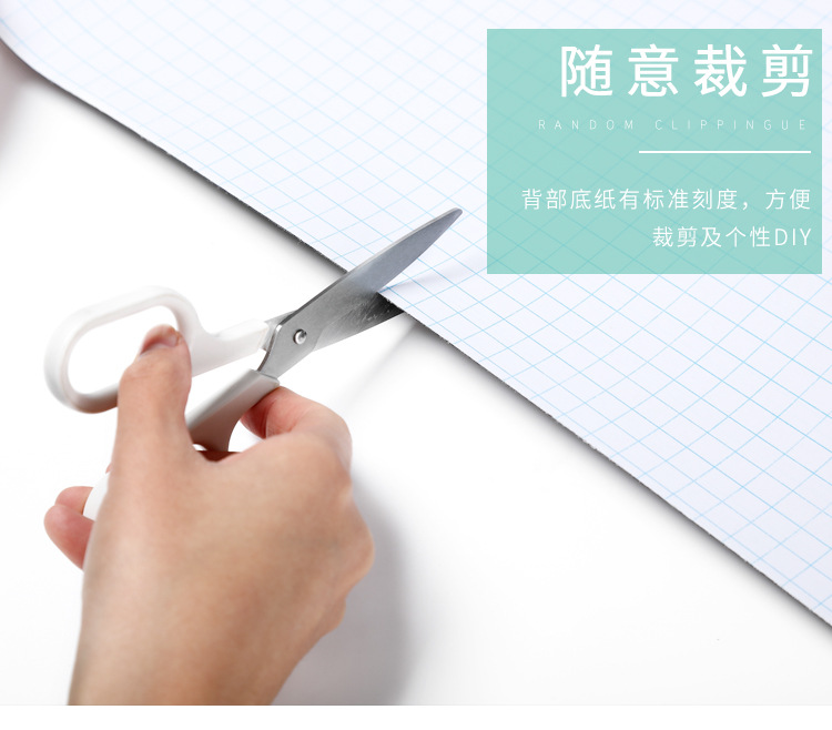 ウォールスレート用磁気黒板、子供用ホワイトボード、キッチンステッカー、45x100cm