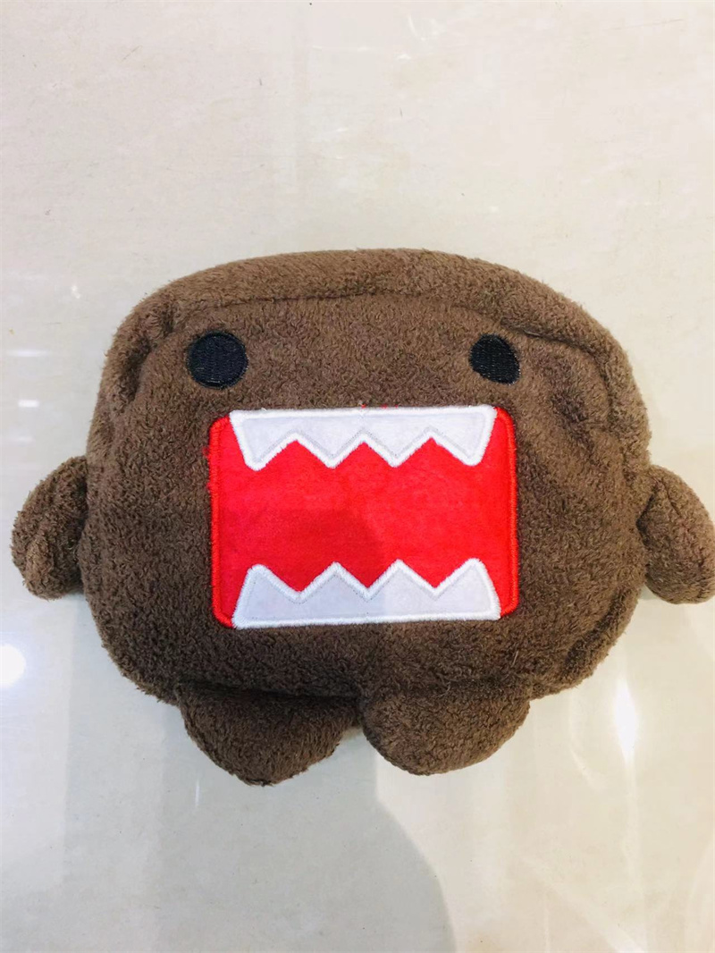 Domo Kun Plush Multi Storage Bag Makeup Organizer Pouch Kawaii Cute Coin Purse Wallet Cosmetic Bags Beauty Vanity Case