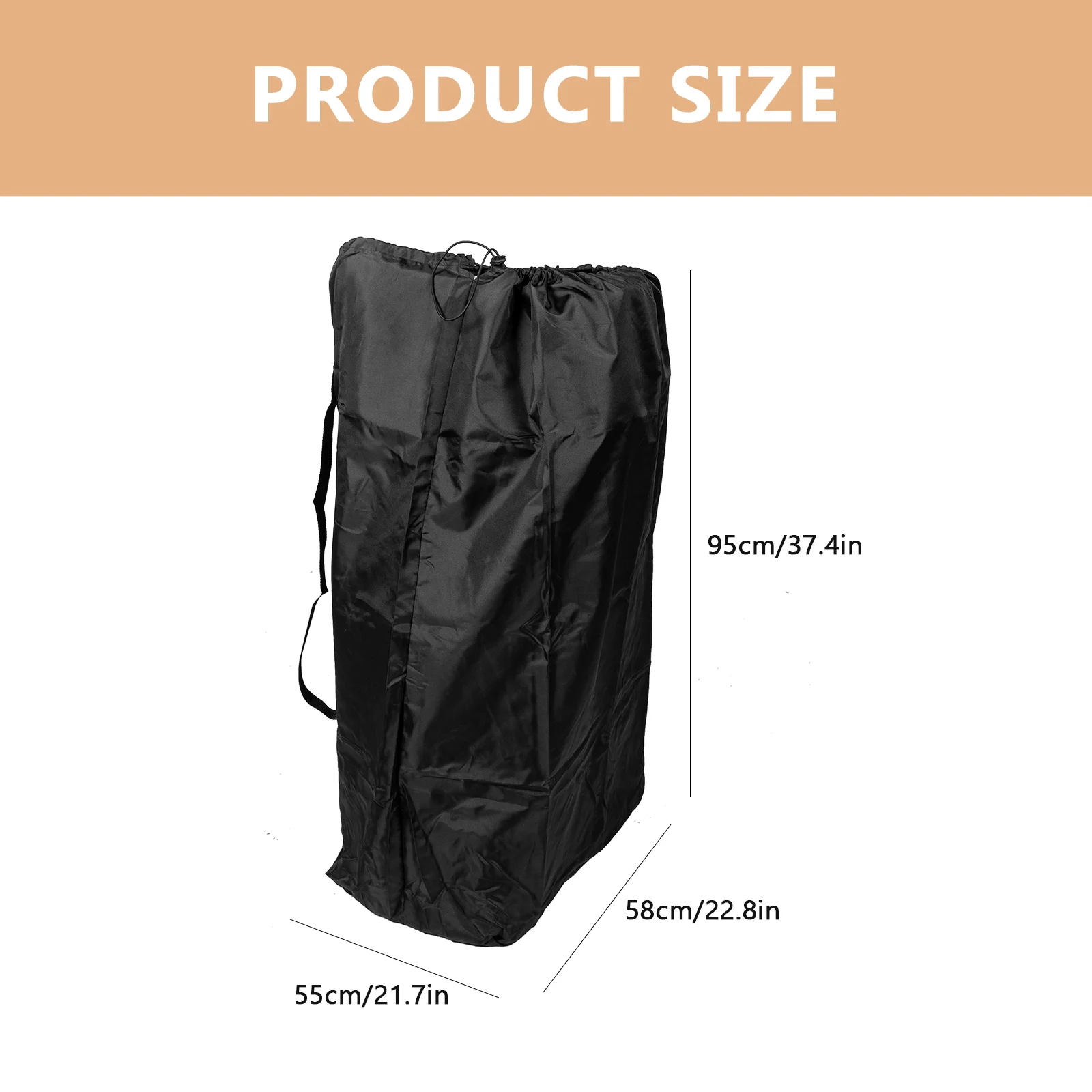 Grande Prático Suave Stroller Travel Bag Stroller Capa para Viagem Stroller Check Bag para Avião