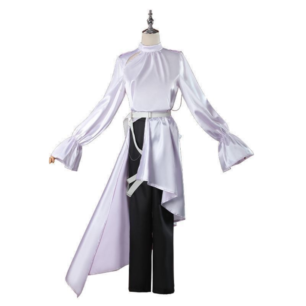 Luka Cosplay disfraz Anime Alien Stage Luka Cosplay disfraz amarillo claro pelo corto peluca sintética