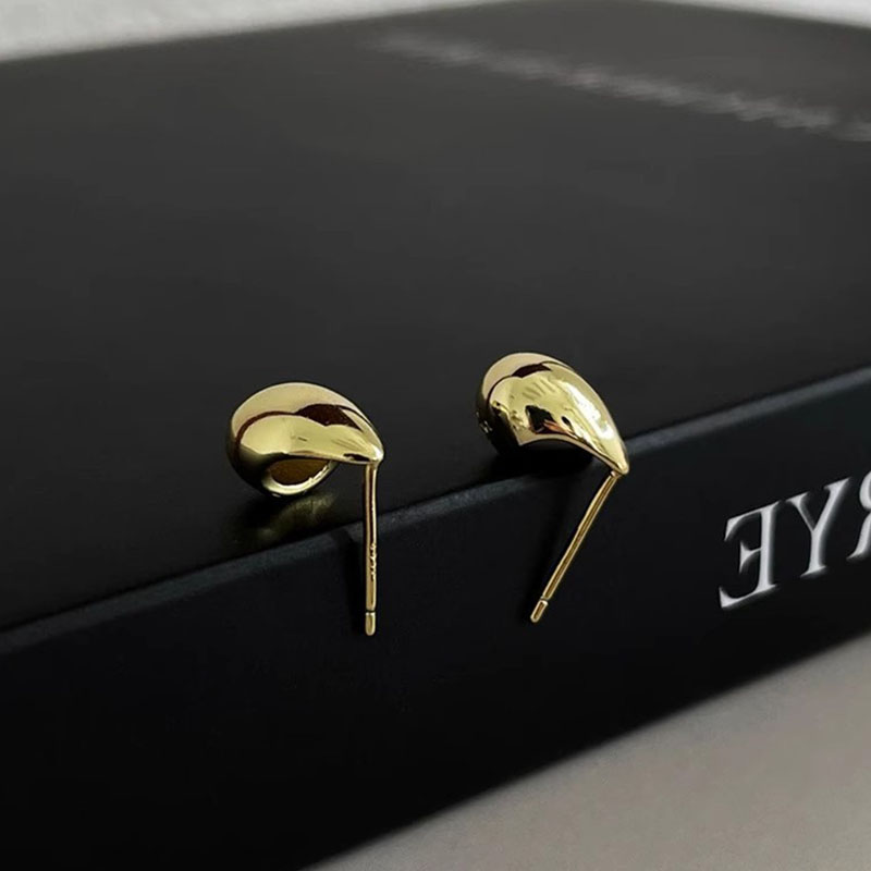 Ventfille 925 Sterling Silver Water Drop Earring for Women Gift Minimalism Versatile Office Trend Jewelry Dropshipping