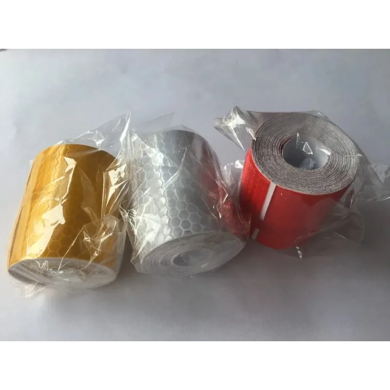ESCAM 5 Cm X 3 M Xe Chất Liệu Phản Quang Băng Dán Ô Tô Xe Máy Cảnh Báo An Toàn Băng Phim Phản Quang Xe Ô Tô