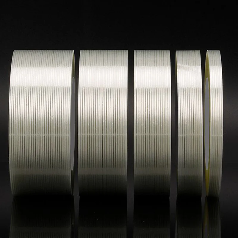 Nastro in fibra di griglia Modello di aeroplano giocattolo Nastro monofacciale a rete super resistente Fibra di vetro resistente all'usura Forte nastro rinforzato