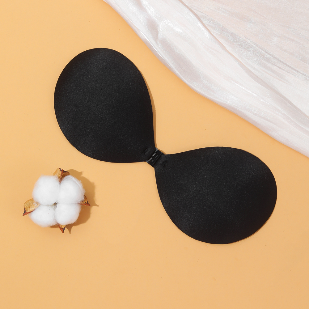 VKME-Sujetador Invisible de realce para mujer, sujetador autoadhesivo de silicona con cierre frontal, adhesivo, sin espalda, sin tirantes