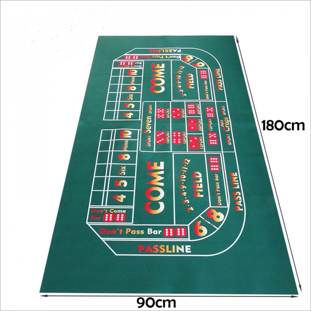 ゲーム用不織布テーブルクロス,テキサスルーレット,ブラックジャック,バカラ,カジノ,ホーム,エンターテインメントアクセサリー,180x90cm