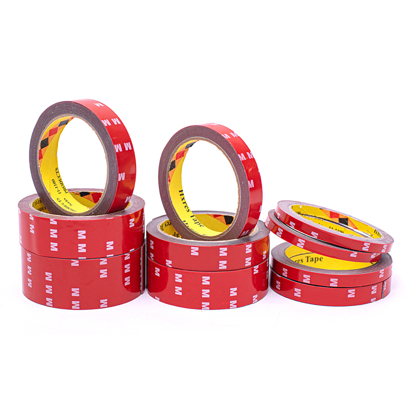 Ruban adhésif Double face solide de 3 mètres, en mousse acrylique, autocollant pour voiture, maison, intérieur, haute température