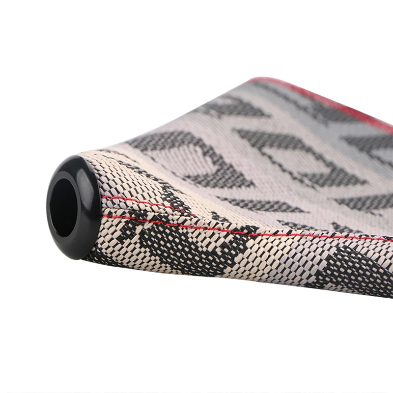 JDM สไตล์เจ้าสาวผ้าใบ Universal SHIFT LEVER KNOB BOOT COVER Racing SHIFT KNOB Collars