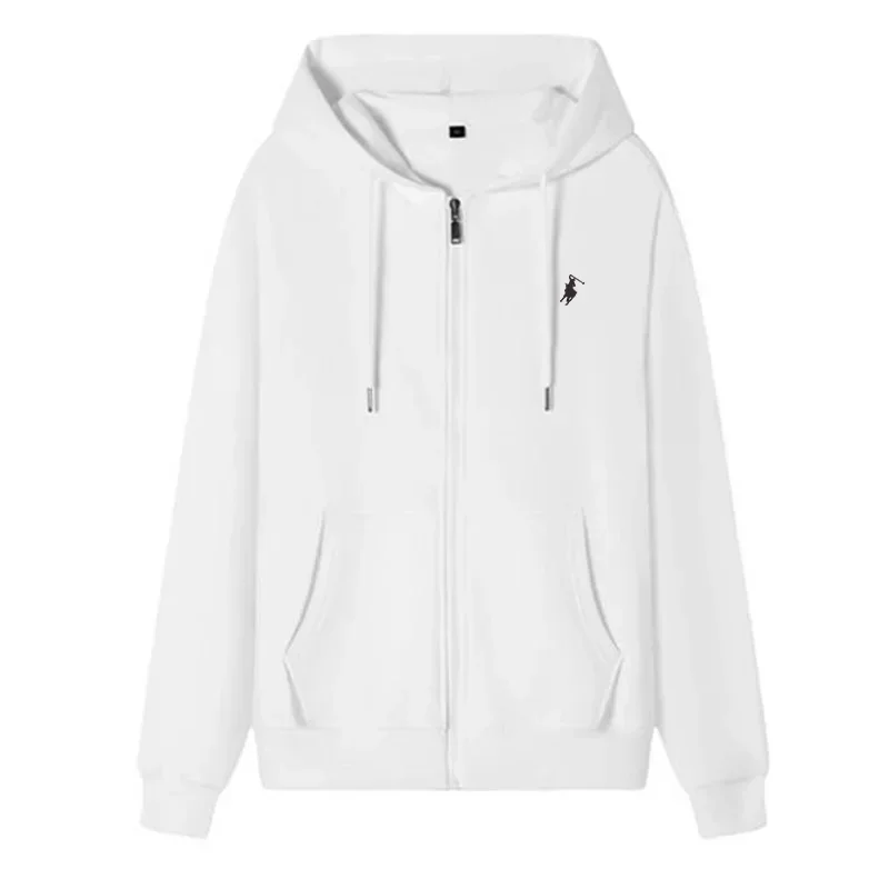 La nueva ropa deportiva informal de otoño e invierno para hombres, sudadera con capucha y sudadera cálida a la moda para correr al aire libre y fitness