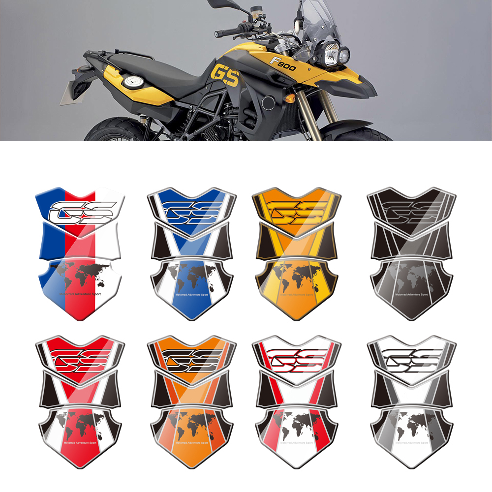 Для BMW F650GS F650 GS F700GS F700 GS F800GS F 800 GS Мотоцикл 3D Гелевая накладка на бак Защитные наклейки Набор защитных наклеек для краски
