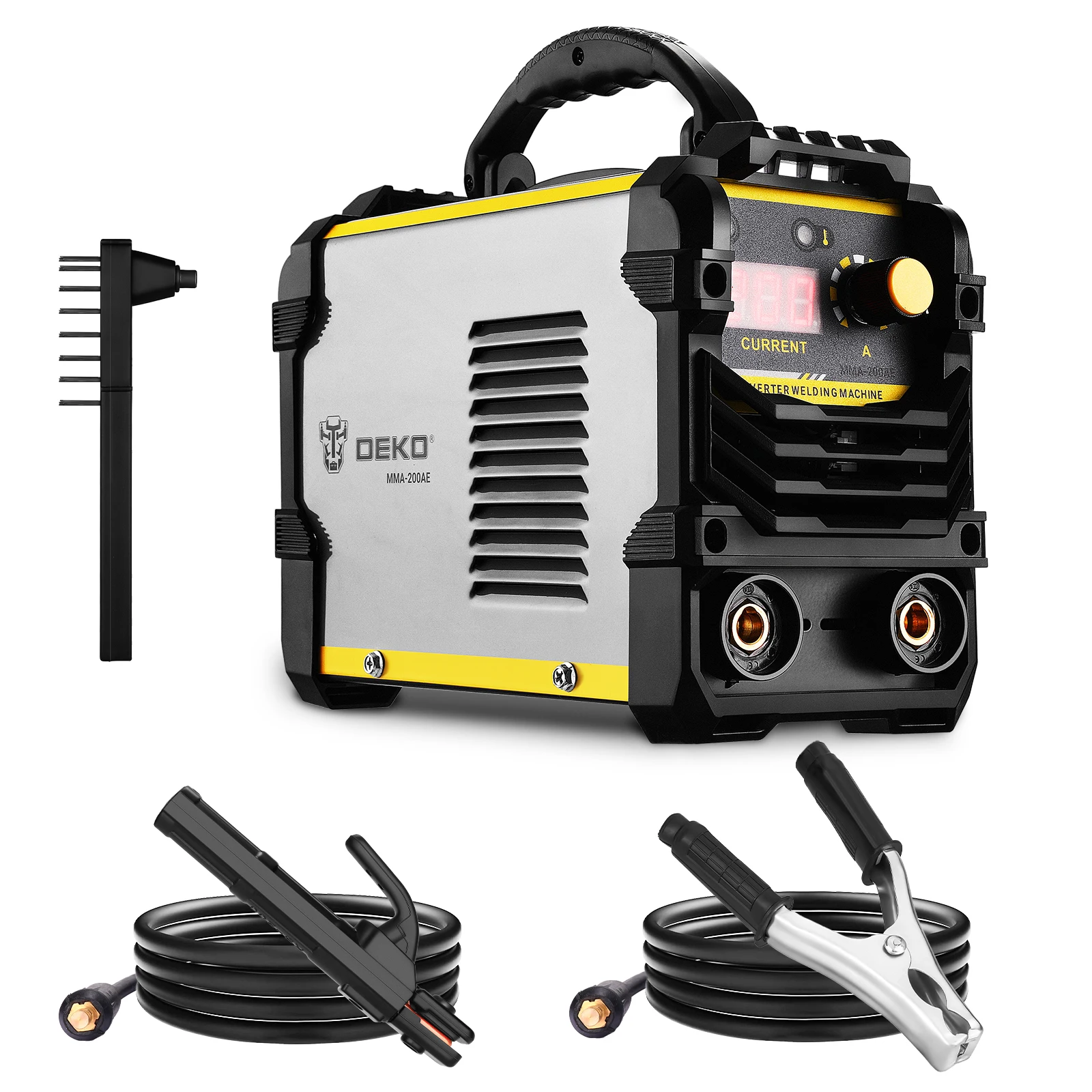 Saldatrice elettrica ad arco inverter DEKO serie MMA 4.1KVA Saldatore MMA 220V per lavori di saldatura fai-da-te e lavori elettrici