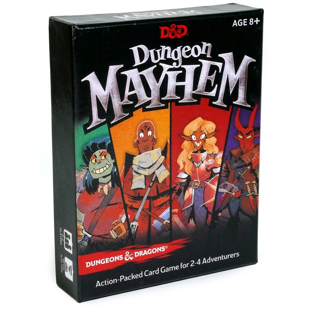 Dungeon Mayhem Dungeons Dragons Kaartspel 120-kaarten Bordspel Monster Madness Party Game voor vrienden en familie
