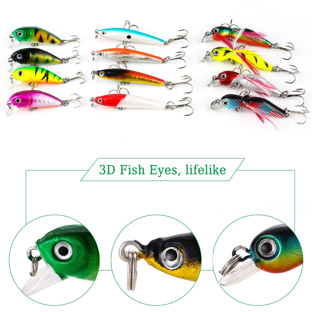 Sougayilang 4 Teile/karte Angeln Locken Malerei Topwater Wobbler Crankbait Bleistift Künstliche Harten Köder Angelgerät De Pesca