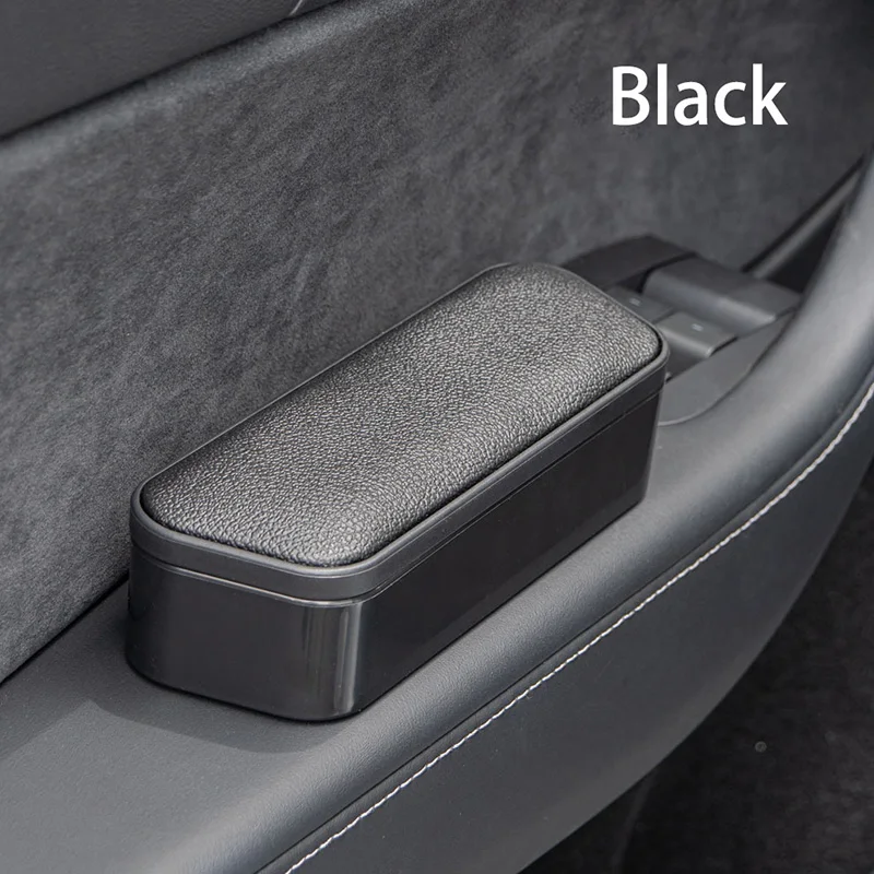 Car Left Right Armrest Door Storage Box Adjustable Height Elbow Rest Box Universal Armrest Armrest Pad Auto Door Organizer Box