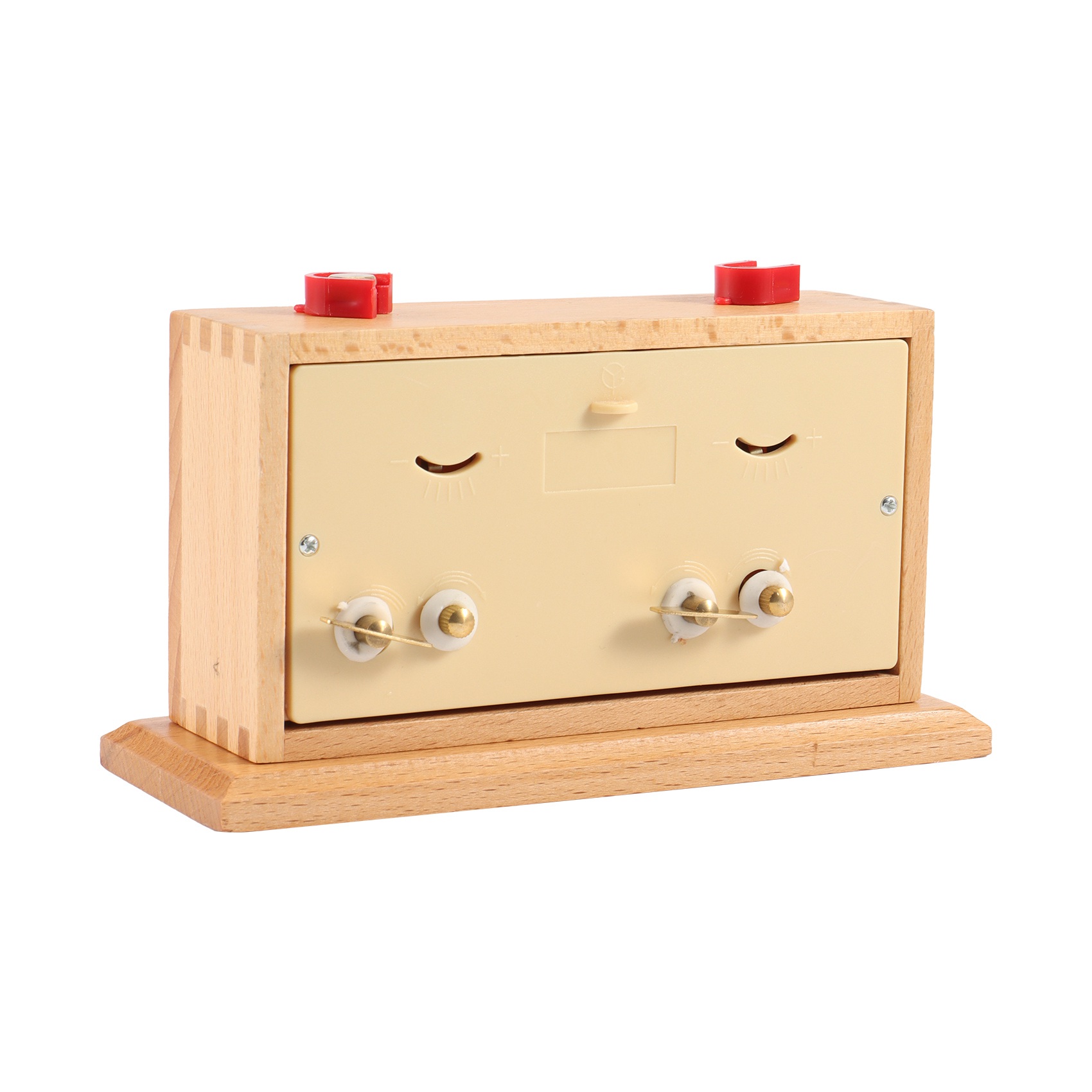 Temporizador de reloj de ajedrez analógico retro: reloj de ajedrez mecánico de cuerda, no necesita batería, raro de madera