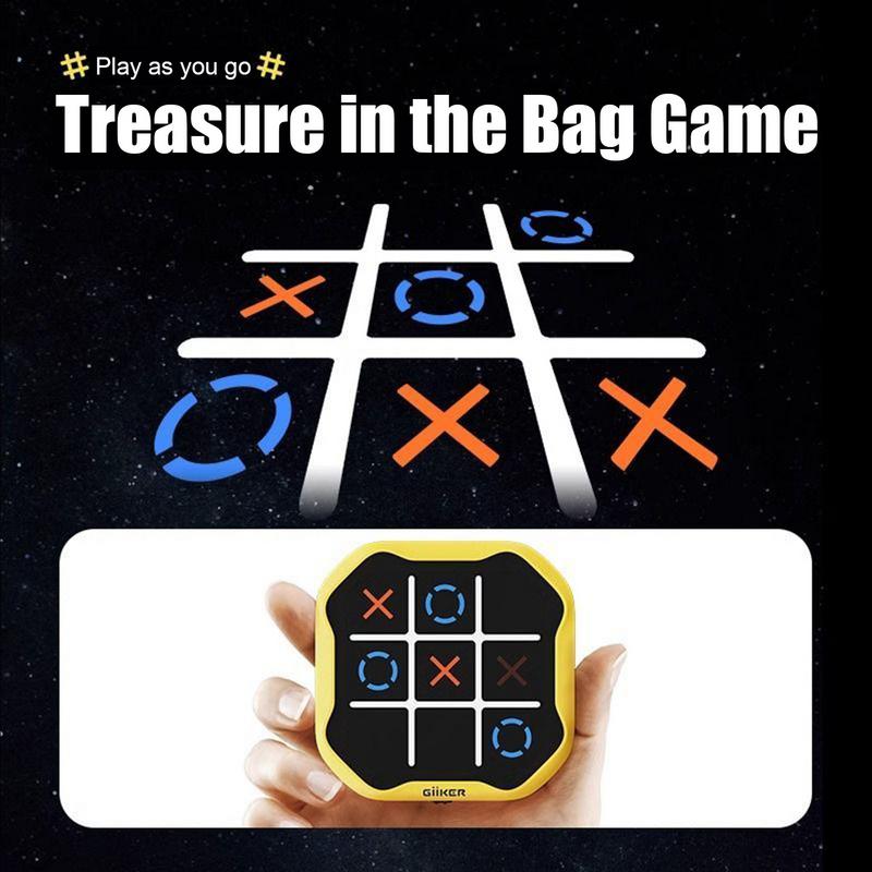 Handheld Puzzle Game Console For Kids Travel Handheld Puzzle Game Console Classic Fingertip Toy Board Game For Friends Gathering