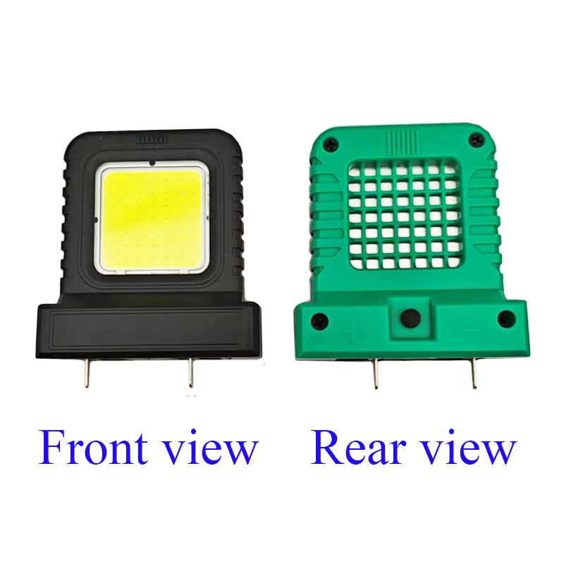 Acessórios de ferramenta elétrica peças para makita 18v para dewalt 20v para milwaukee para bosch para m18 caixa de bateria de lítio luzes da lâmpada de trabalho