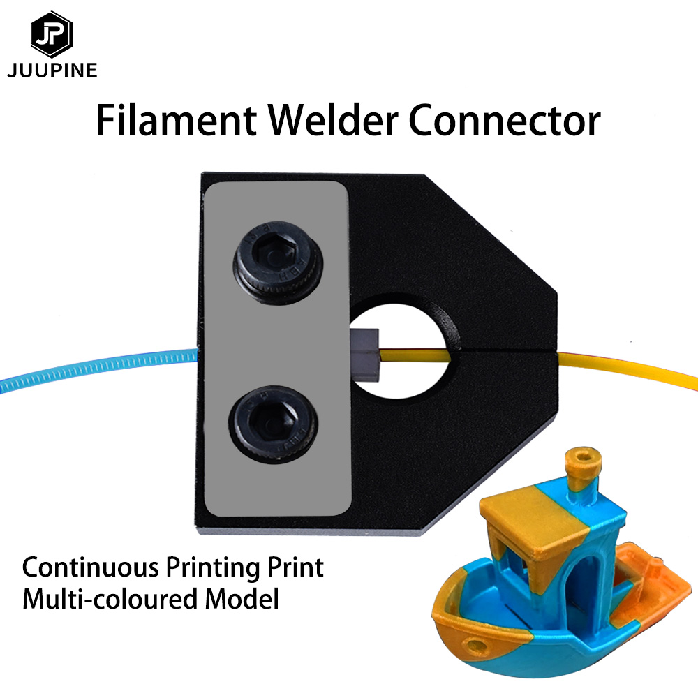 Conector de filamento de 1,75mm, herramienta de soldador rojo, herramienta de unión de impresora 3d, empalmador de filamentos, soldador, rebanador negro, accesorios de impresora 3d