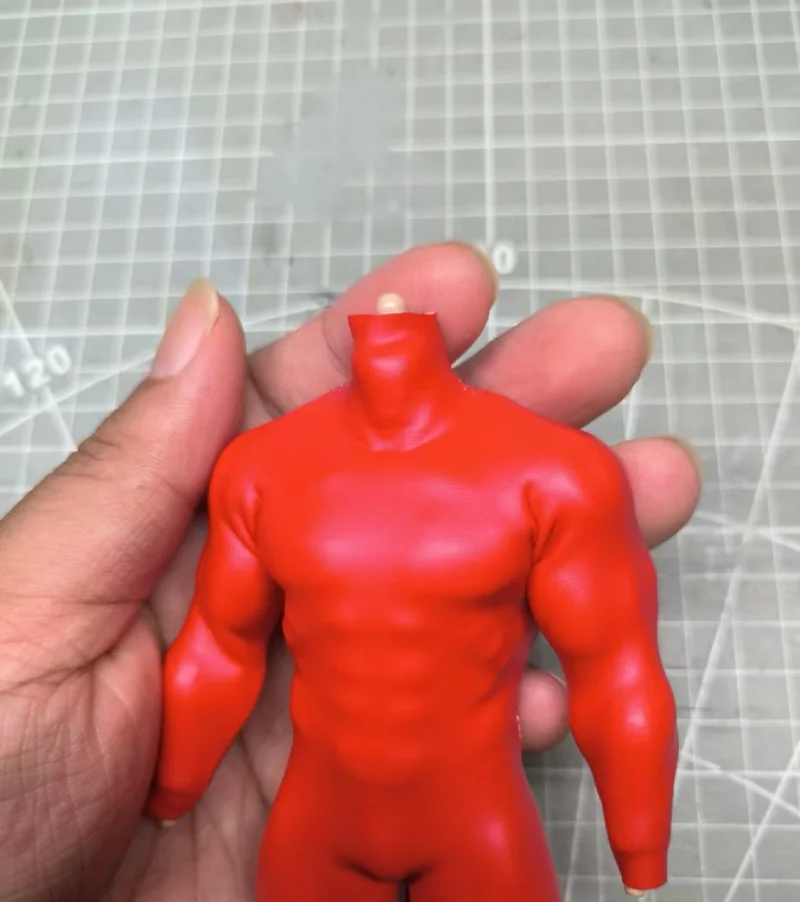 マフトイ用レッドジャンプスーツモデル、adam01、1:12スケール、6インチ