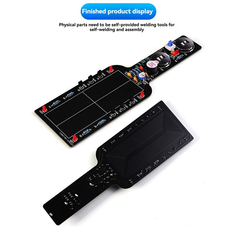 Diário diy detector de metais eletrônico kit diy simples localizador de metais peças soltas conjunto placa de circuito fazendo kit prática de solda