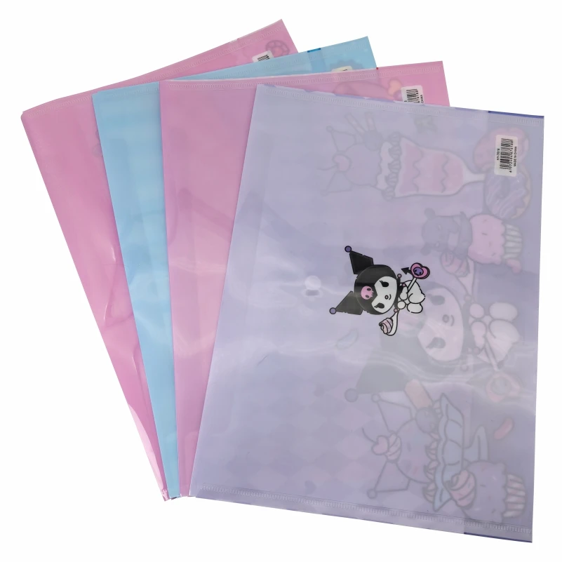Anime Sanrio Hello Kitty Kuromi Cartoon A4 Documententas Verdikte Snap Informatietas Leuke studentenmap Tutorial opbergtas