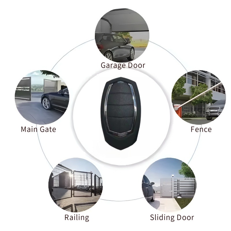 433.92Mhz Remote Control Suitable for Motorlinefalkrcm Mx4Sp Dsm Mxs 4Sp Spacing Gate Remote Control with Fixed Key Copy Code