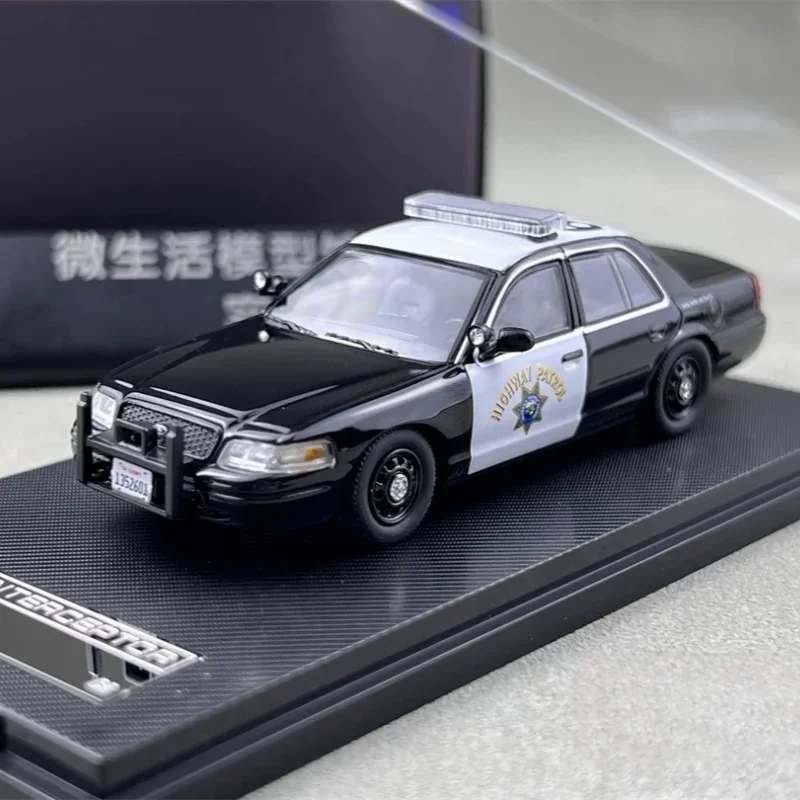 B-M Rollin 1:64 Ford Crown Victoria Interceptor Emergency Vehicle Alloy Model