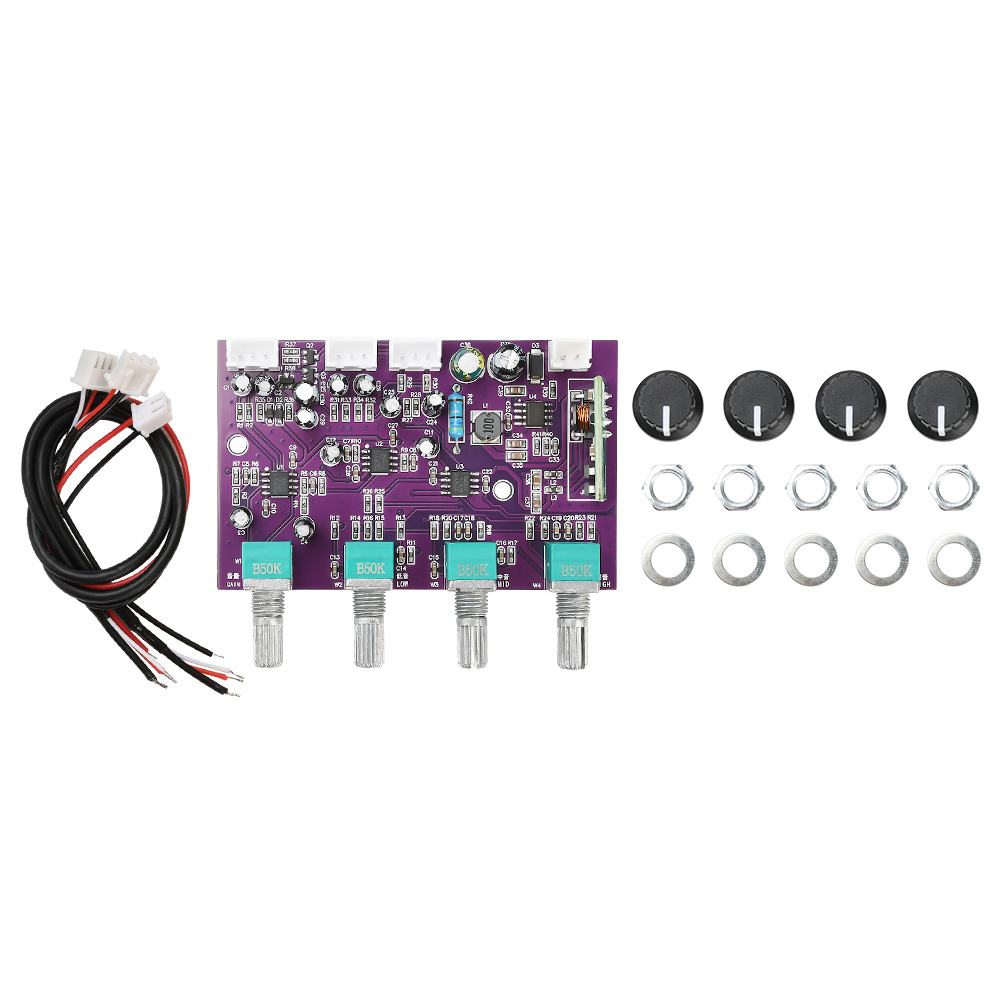 DC9-29V Front-End Moederbord TINE553 Voorversterker Board Luidspreker Front-End Tuning Versterking Board Ingebouwde Boost Module