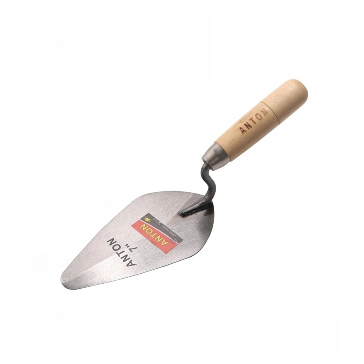 เหล็กคาร์บอนฉาบปูน 6 นิ้ว 7 นิ้วชี้ก่ออิฐมีดรอบไม้ Handle เกรียงผนังอิฐเกรียง Mason เครื่องมือ