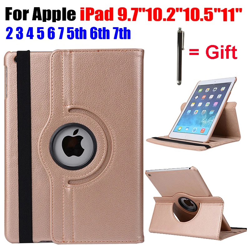 Dành Cho iPad Pro 9.7 Ốp Lưng Bao Da Cho iPad Air 1 2 5th 6th 5 10th 10.9 Dành Cho iPad 10.2 9th 8th 7th Thế Hệ PRO 11 2022 10.5 Mini 6