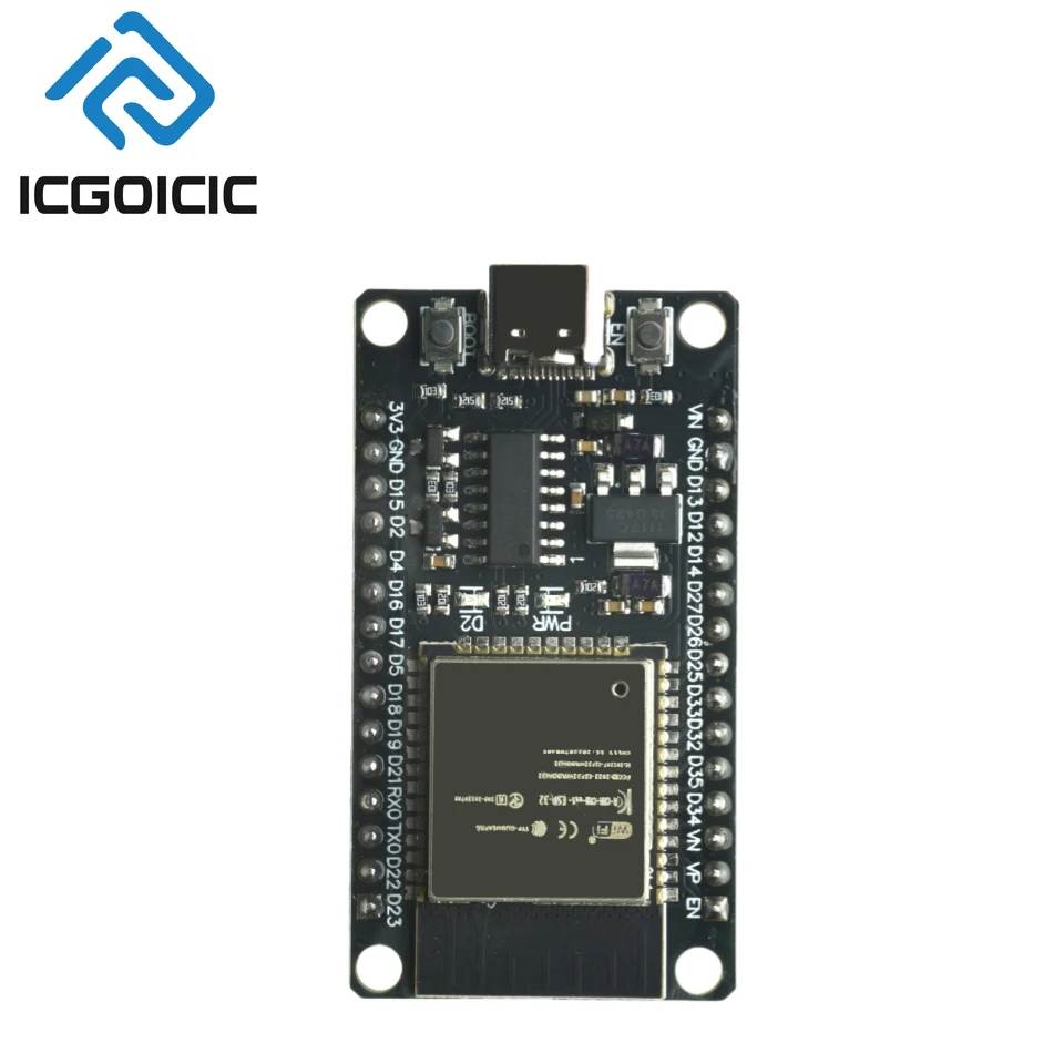1-10 pces esp32 placa de desenvolvimento TYPE-C usb ch340c wifi + bluetooth ultra-baixo consumo de energia duplo núcleo ESP32-DevKitC32 ESP-WROOM