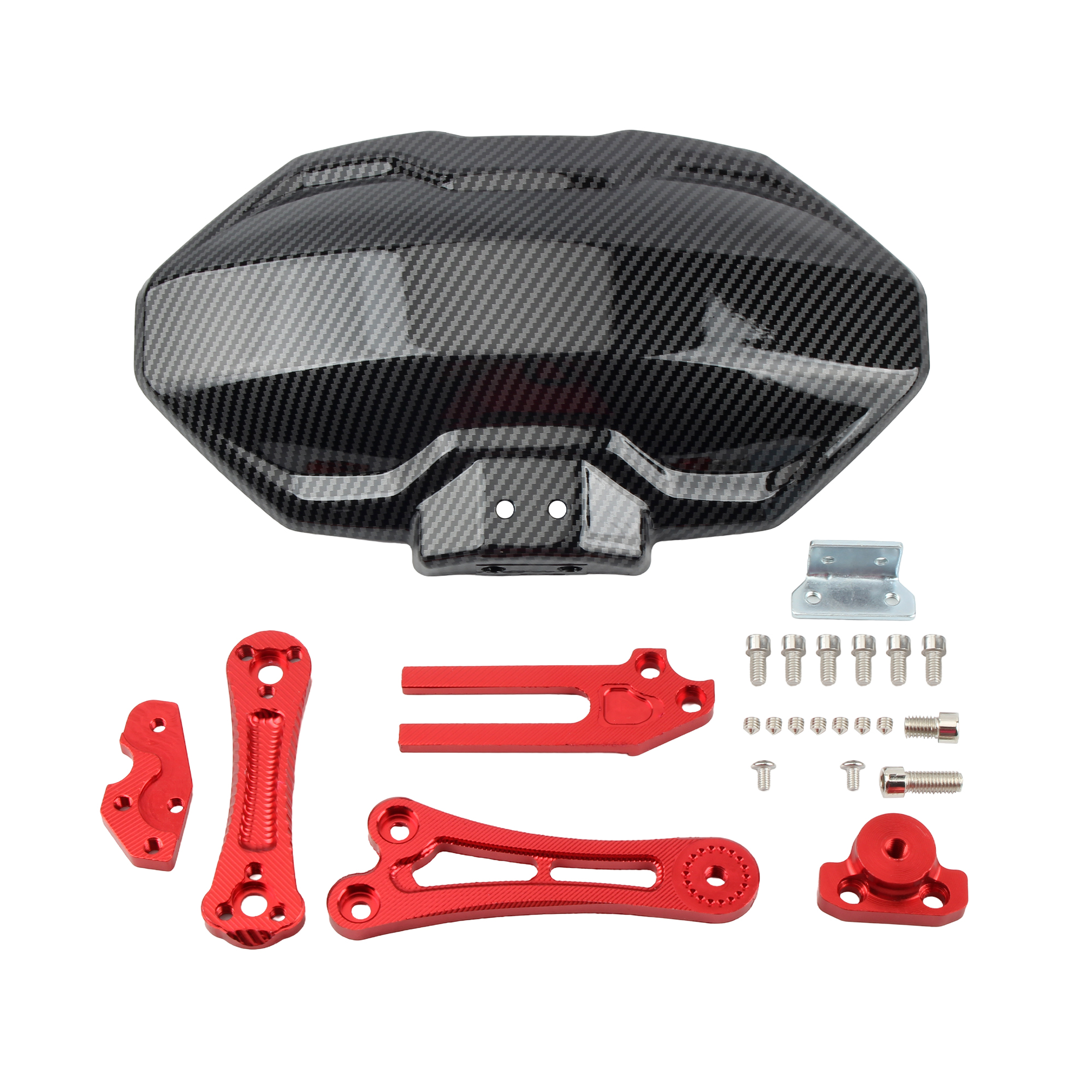 Universal Motorrad Einstellbare Aluminium Legierung Hinterrad Kotflügel Kotflügel Für Yamaha Honda Kawasaki Suzuki CFMOTO Über Und Mehr