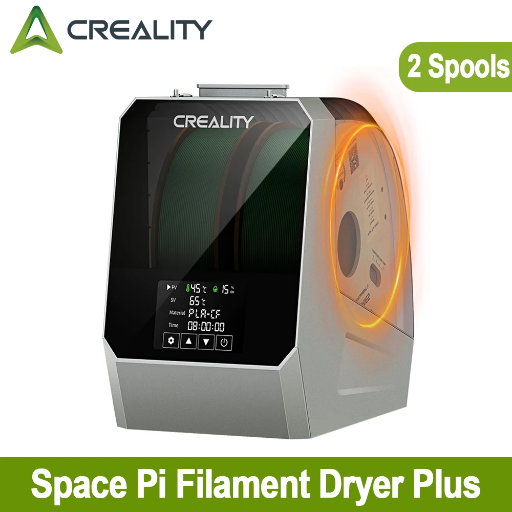 Creality Space Pi Suszarka do Filamentu Plus Pudełko Suszące Ulepszona Suszarka do Dwóch Rolek Filamentu do 2KG Filamentu 360 °   Ogrzewanie gorącym powietrzem