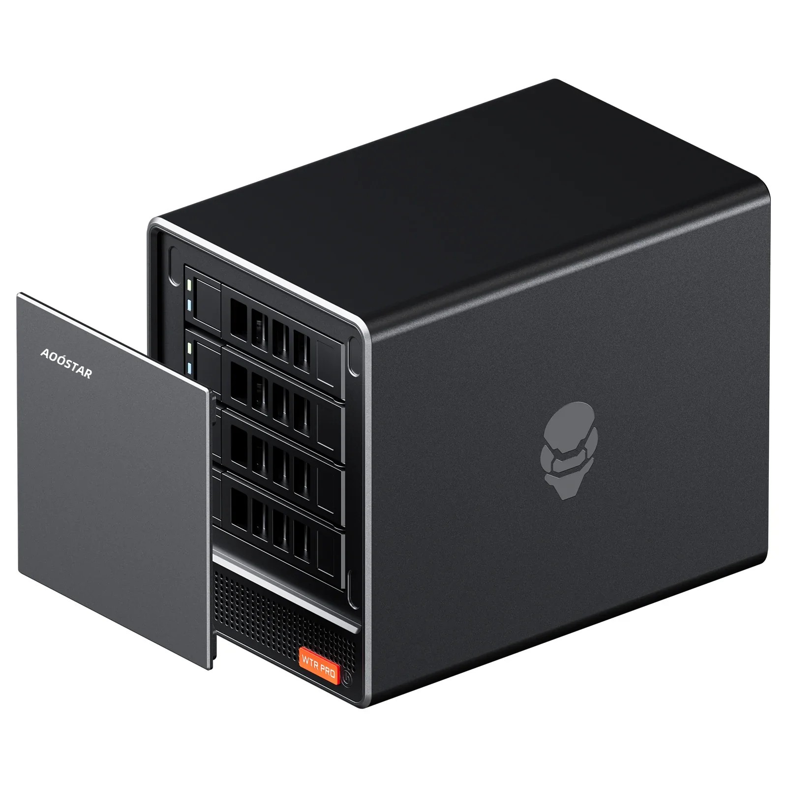 Mini PC AOOSTAR com 4 baias Nas WTR PRO, AMD Ryzen 7 5825u, suporta HDD 2,5/3,5 " * 4, SSD NVME * 1