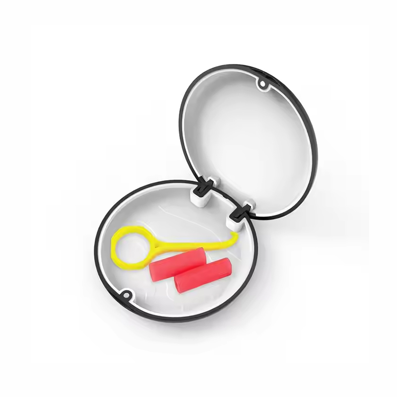 Dental Retainer Box Orthodontic Fake Teeth Case Mouth Guard Braces Storage Box with Magnetic Closing Oral Hygiene Organizer Tool